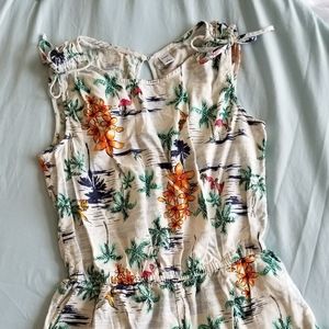 One piece-sleeveless/shorts